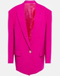 ATTICO Blazer Glen aus Crepe Pink