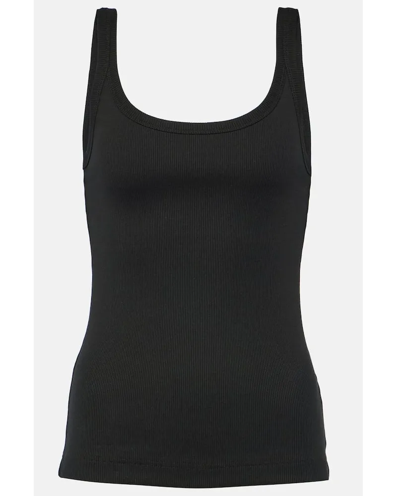 Dolce & Gabbana Top aus Baumwolle Schwarz