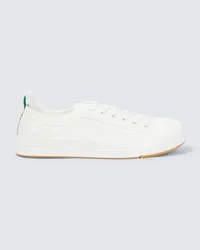 Bottega Veneta Sneakers aus Canvas Weiss