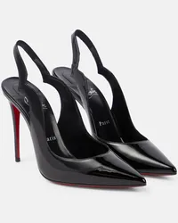 Christian Louboutin Slingback-Pumps Hot Chick aus Leder Schwarz