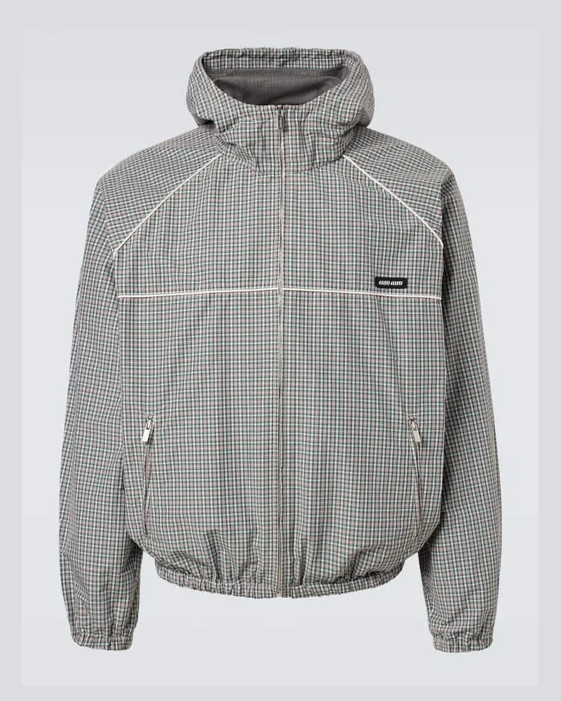 Miu Miu Jacke Grau