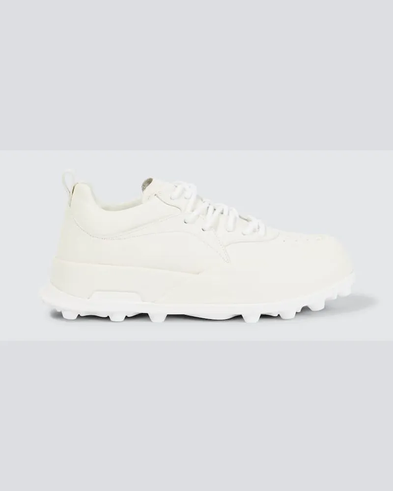 Jil Sander Sneakers Orbaus Leder Weiß
