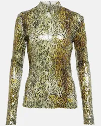 Stella McCartney Longsleeve mit Pailletten Multicolor