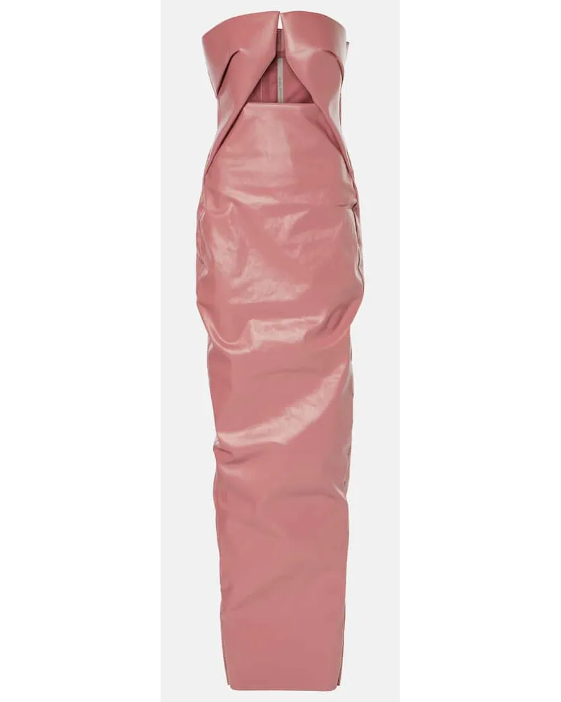 Rick Owens Robe Prong aus Denim Pink