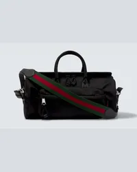 Gucci Weekender Web Stripe Medium Schwarz