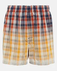 Maison Margiela Shorts aus Baumwolle Multicolor