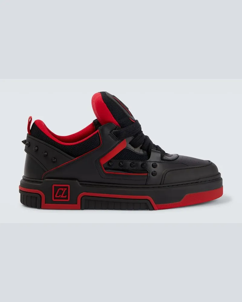 Christian Louboutin Sneakers Astrokate mit Leder Schwarz
