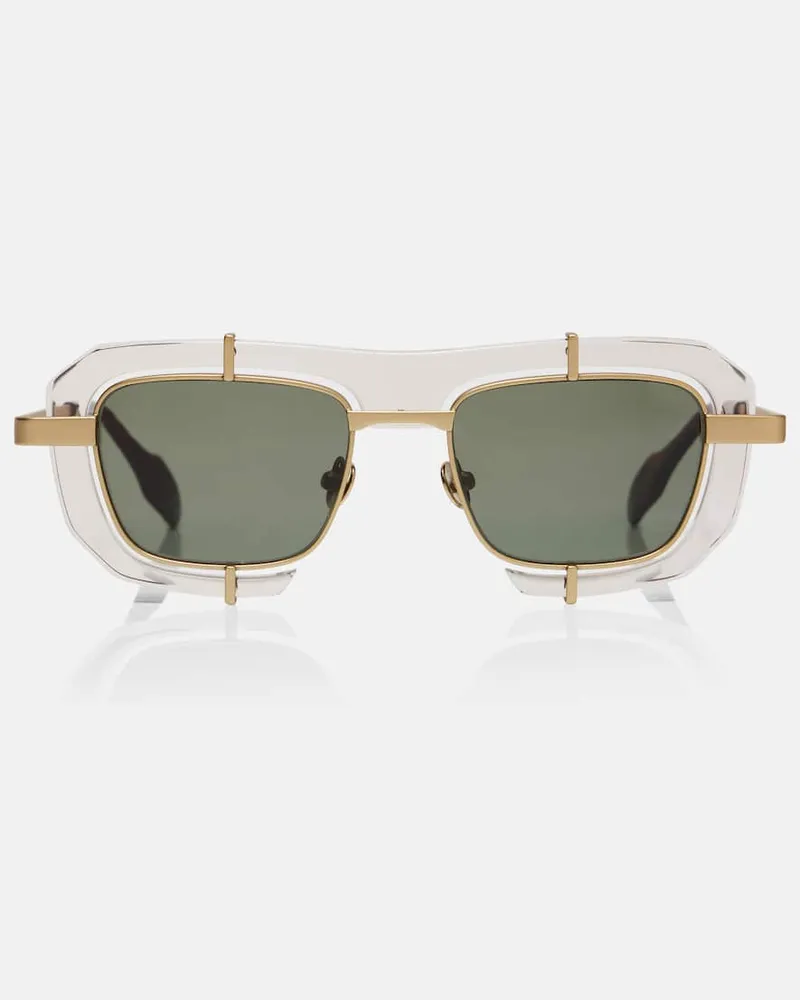 J.W.Anderson Eckige Sonnenbrille Transparent