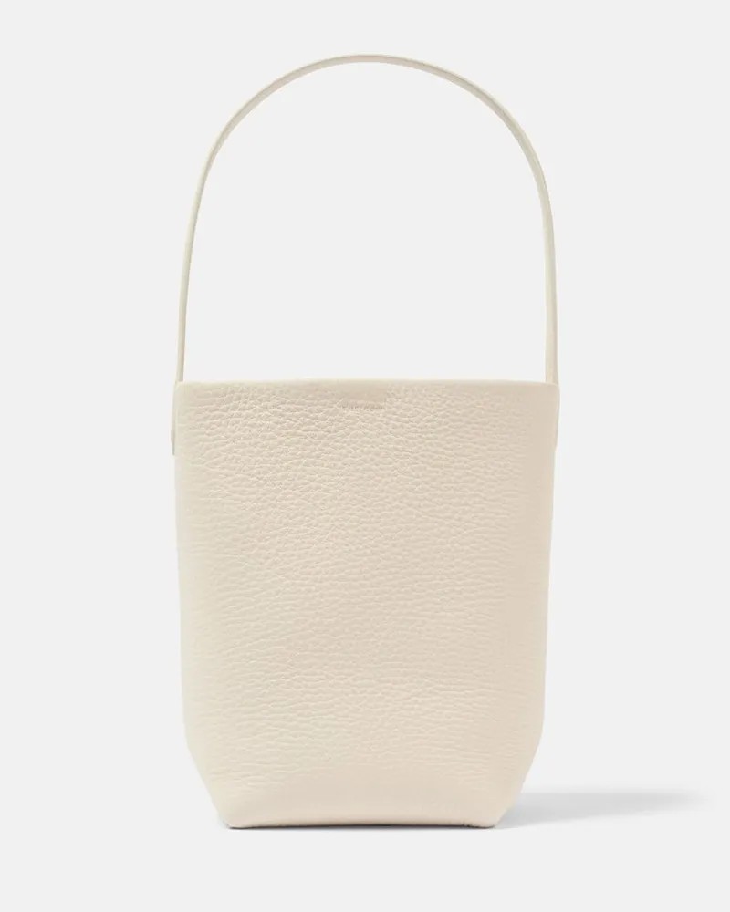 The Row Tote Bag N/S Park Small aus Leder Weiß