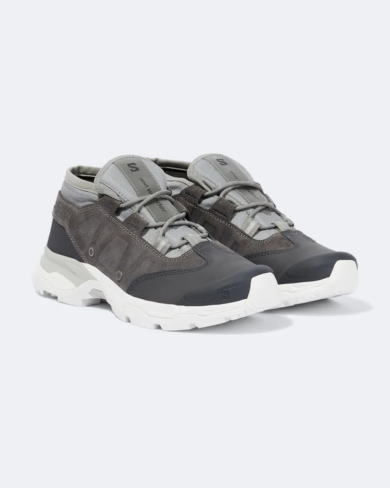 and wander X Salomon Sneakers Jungle Ultra Low Grau