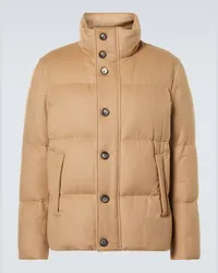 Herno Daunenjacke aus Kamelhaar Beige