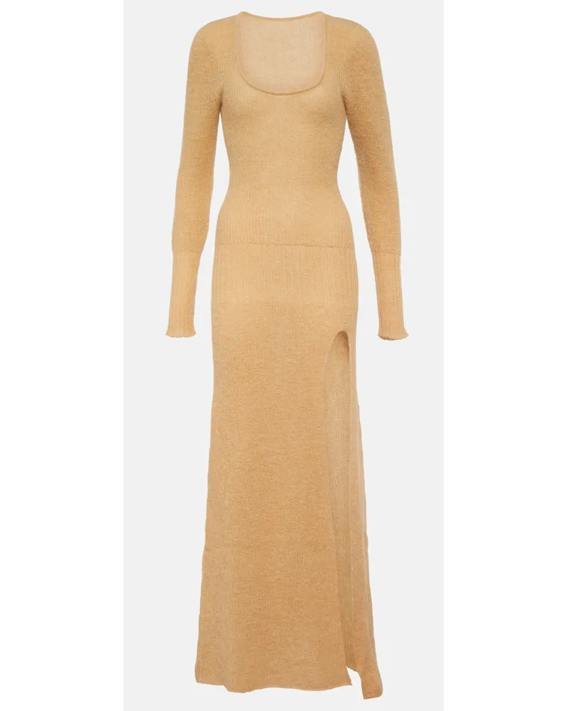 Jacquemus Maxikleid La Robe Dao Beige