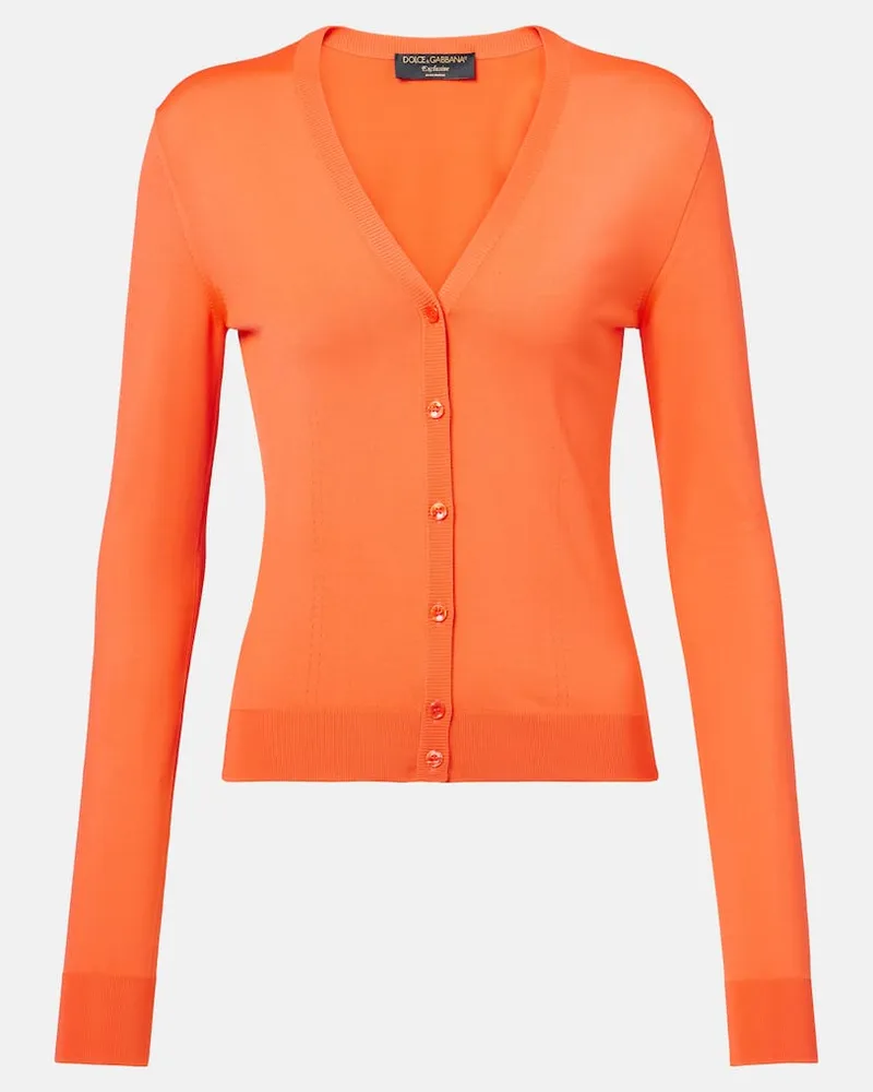 Dolce & Gabbana Cardigan Orange