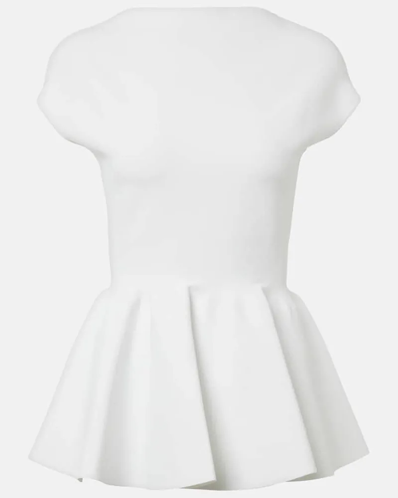 Alaïa Alaïa Top Weiß