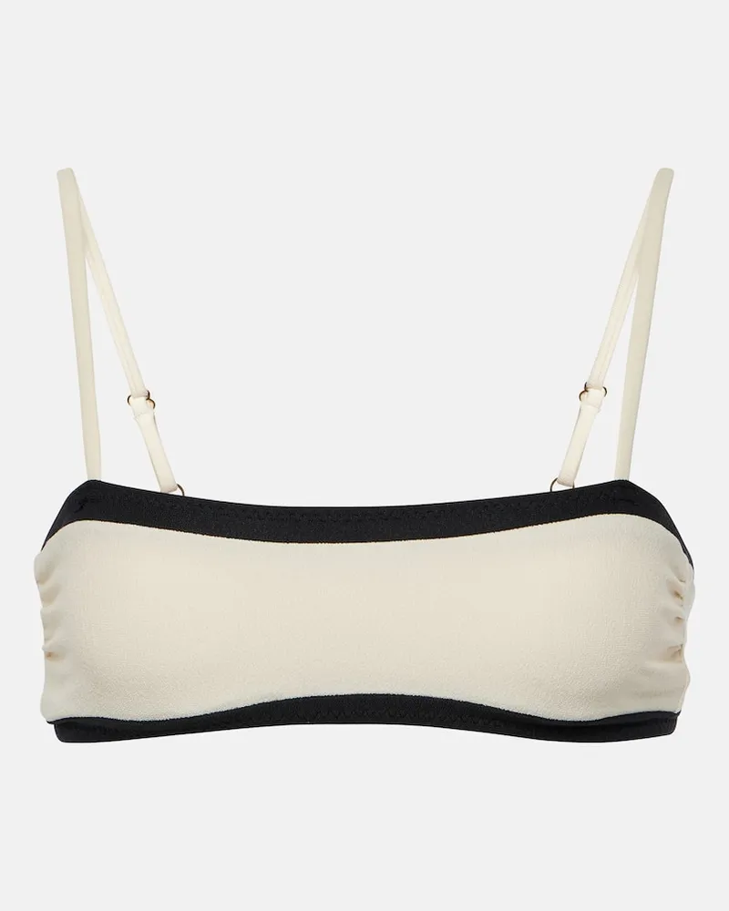 SAME Bikini-Oberteil Weiß