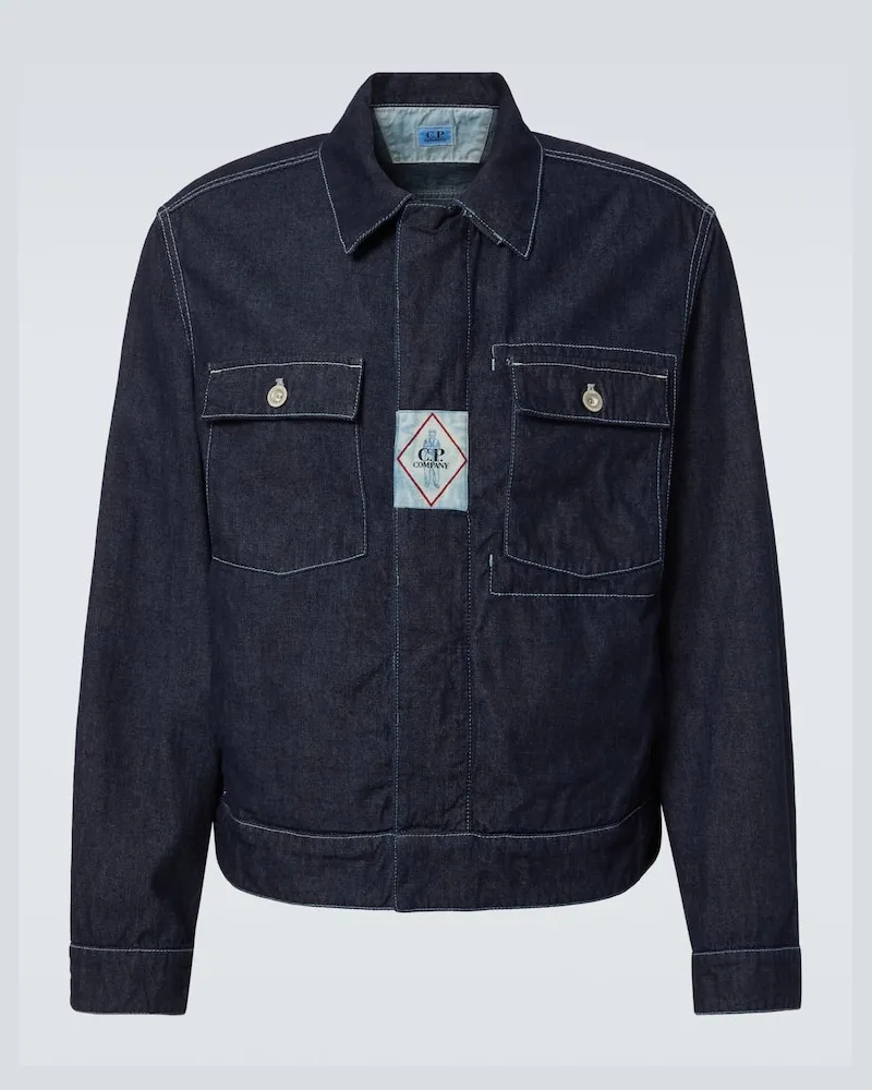 C.P. Company Jeansjacke Blau