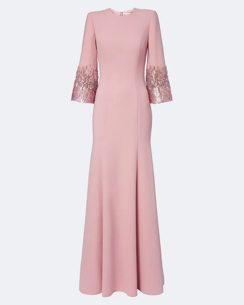 Jenny Packham Verzierte Robe Anita Rosa