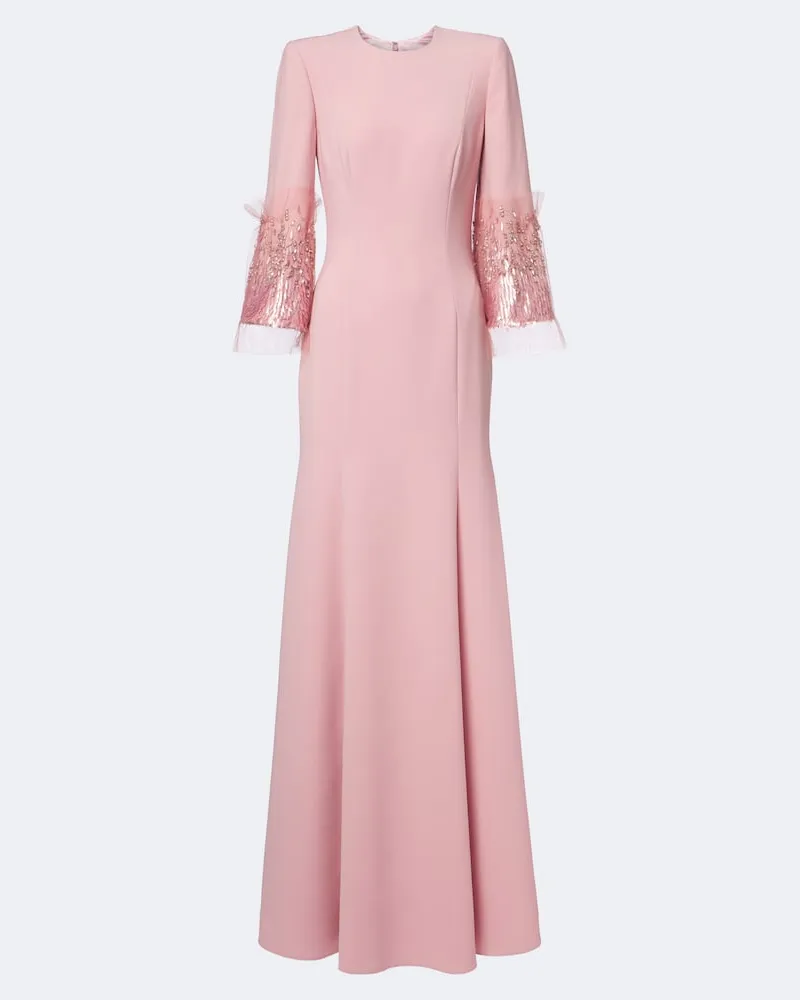 Jenny Packham Verzierte Robe Anita Rosa