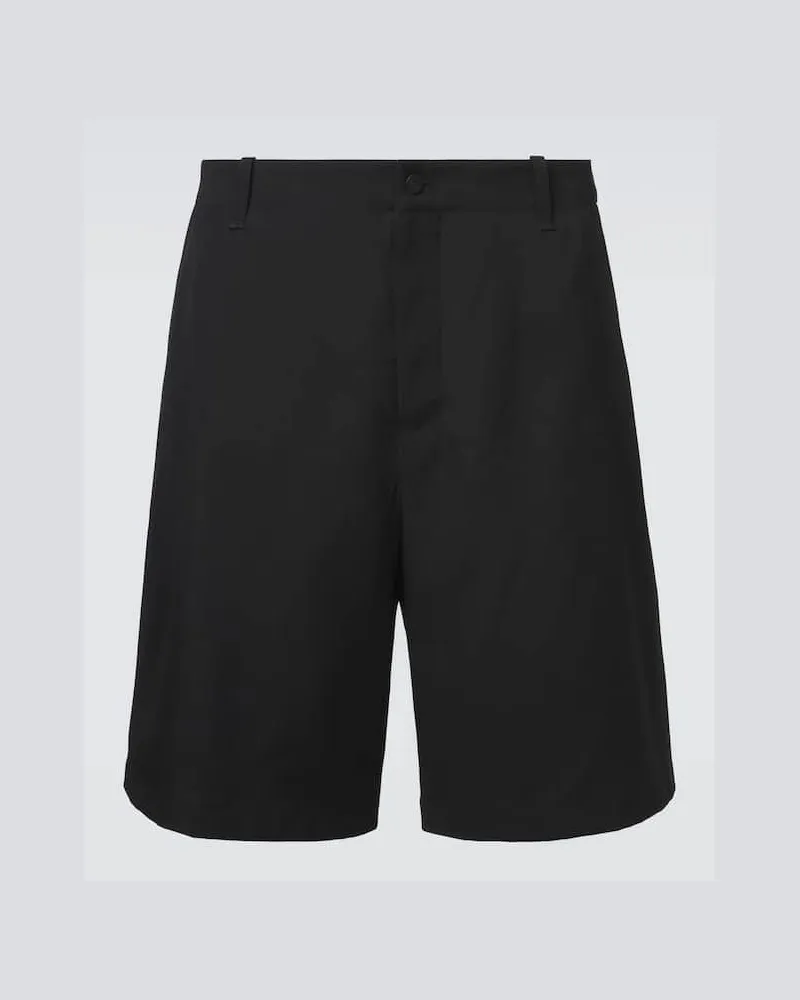 Jacquemus Bermuda-Shorts Camargue aus Schurwolle Schwarz