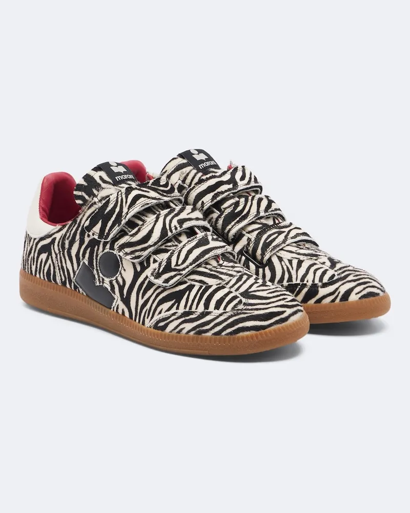 Isabel Marant Sneakers Beth aus Kalbshaar Multicolor