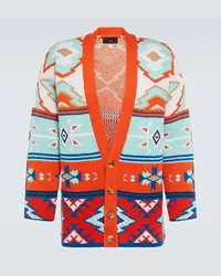 Alanui Cardigan Desert Road aus Jacquard Multicolor