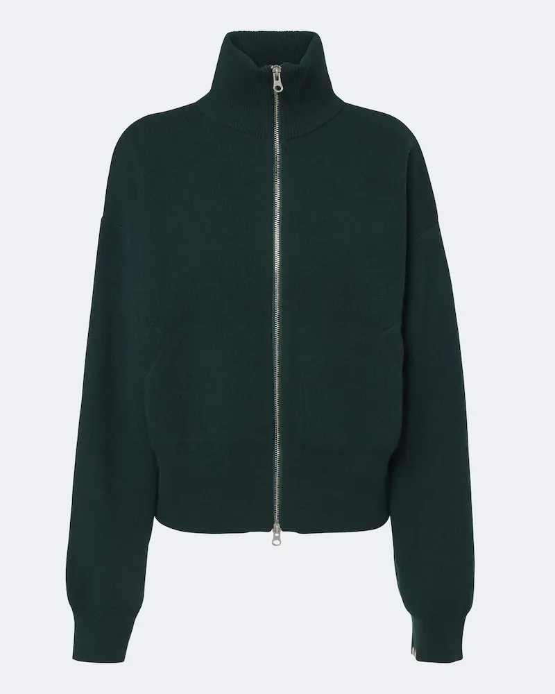 extreme cashmere Cardigan N°385 Xtra Cute aus Kaschmir Grün