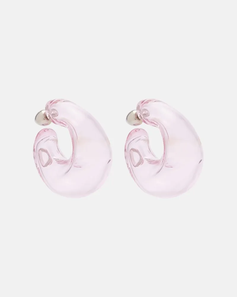 Alaïa Alaïa Ohrringe Bubble Rosa