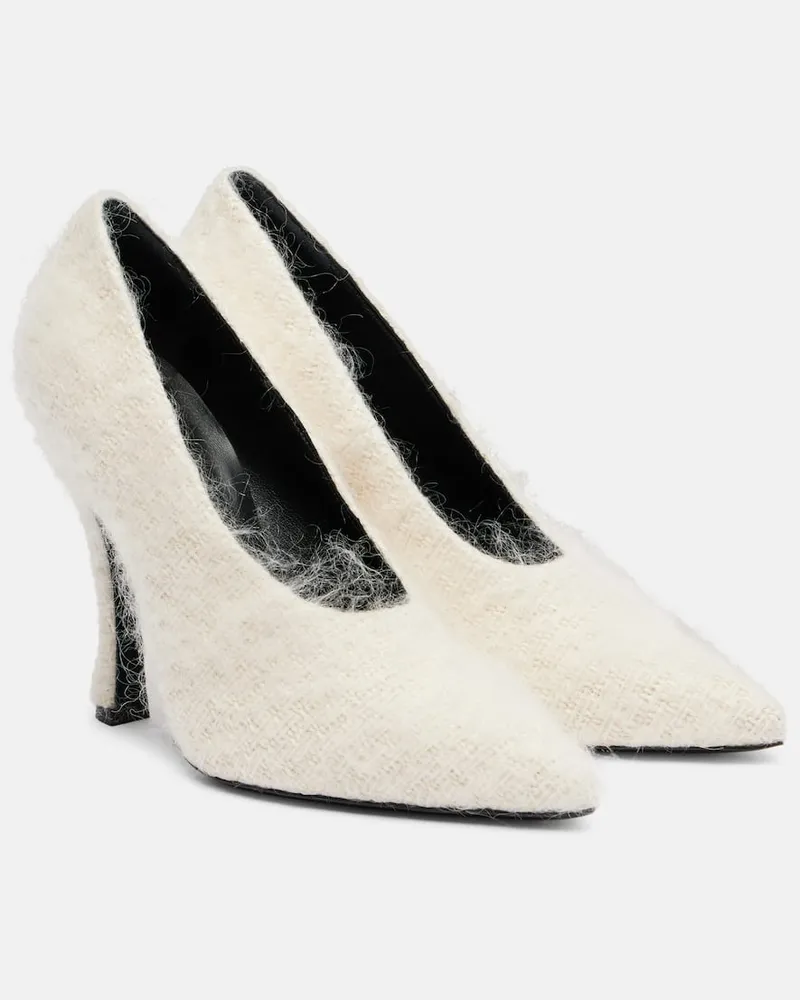 Magda Butrym Pumps mit Leder Weiß