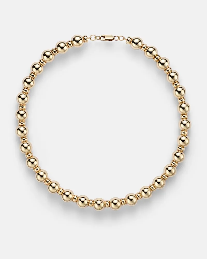 Roxanne First Halskette Puffy Pop aus 14kt Gelbgold Gold