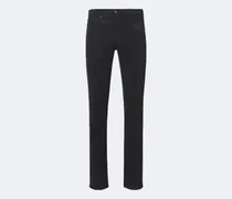 Schmale Hose aus Baumwoll-Cord