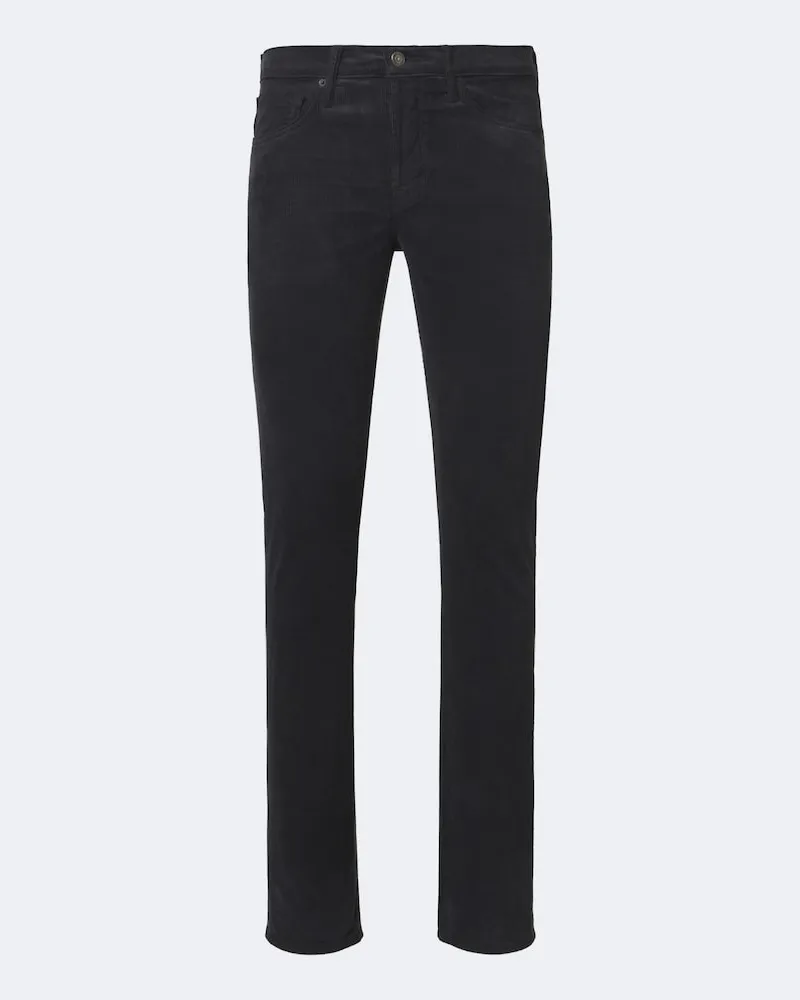 Tom Ford Schmale Hose aus Baumwoll-Cord Grau