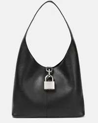 Balenciaga Schultertasche Locker North-South Medium Schwarz