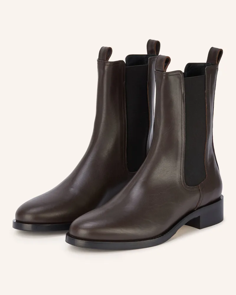 aeyde Chelsea-Boots Caspar braun Dunkelbraun