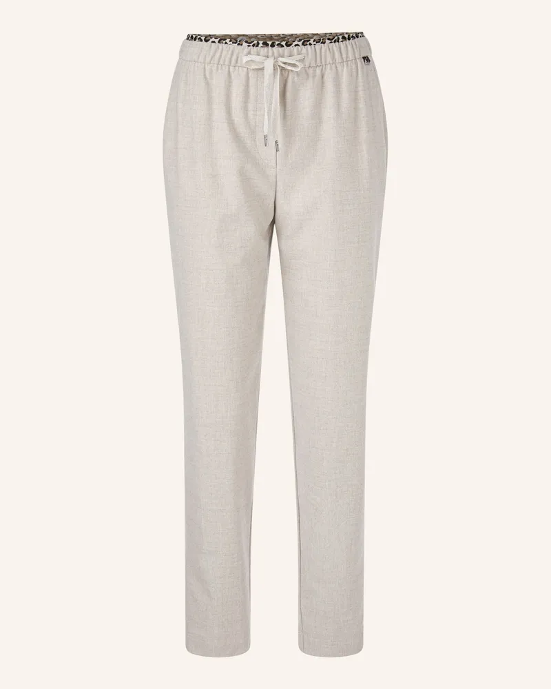 Marc Cain Hose Rhodos Im Jogging-Stil weiss Creme