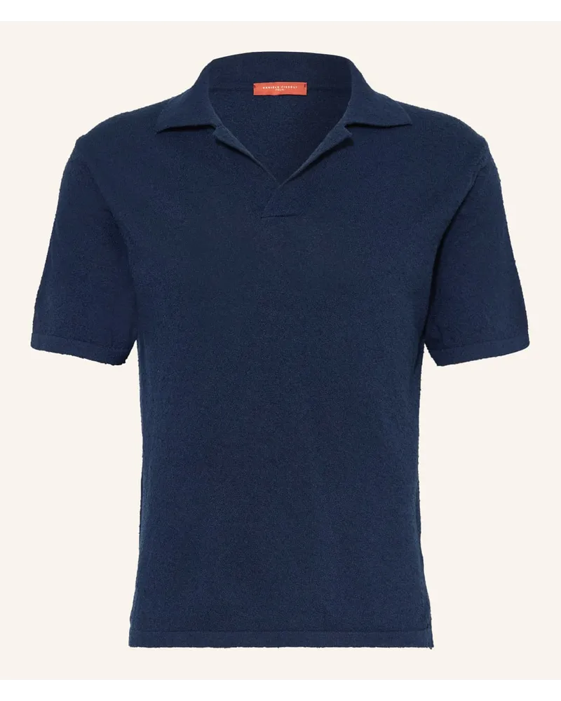 Daniele Fiesoli Poloshirt Blau