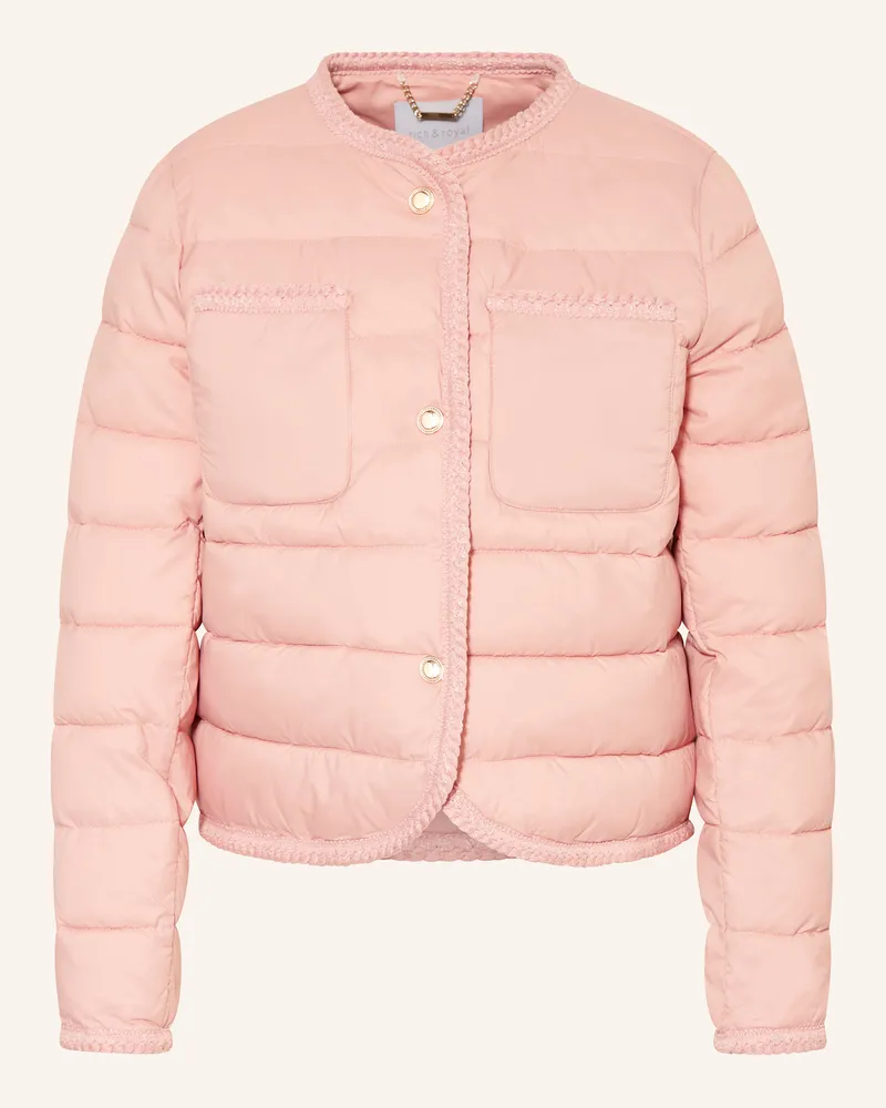 Rich&Royal Steppjacke rosa Hellrosa
