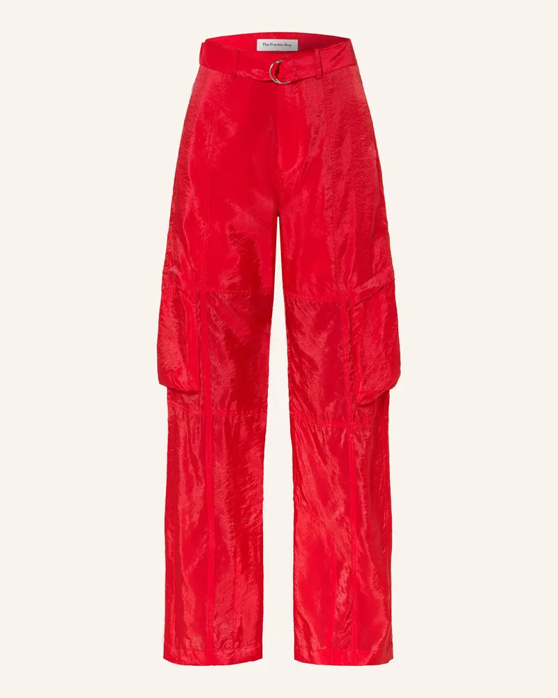 FRANKIE Shop Cargohose Kelly Sheer rot Rot