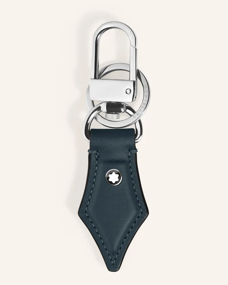 Montblanc Schlüsselanhänger Meisterstück blau Dunkelblau