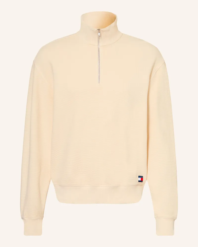 Tommy Hilfiger Piqué-Troyer beige Creme