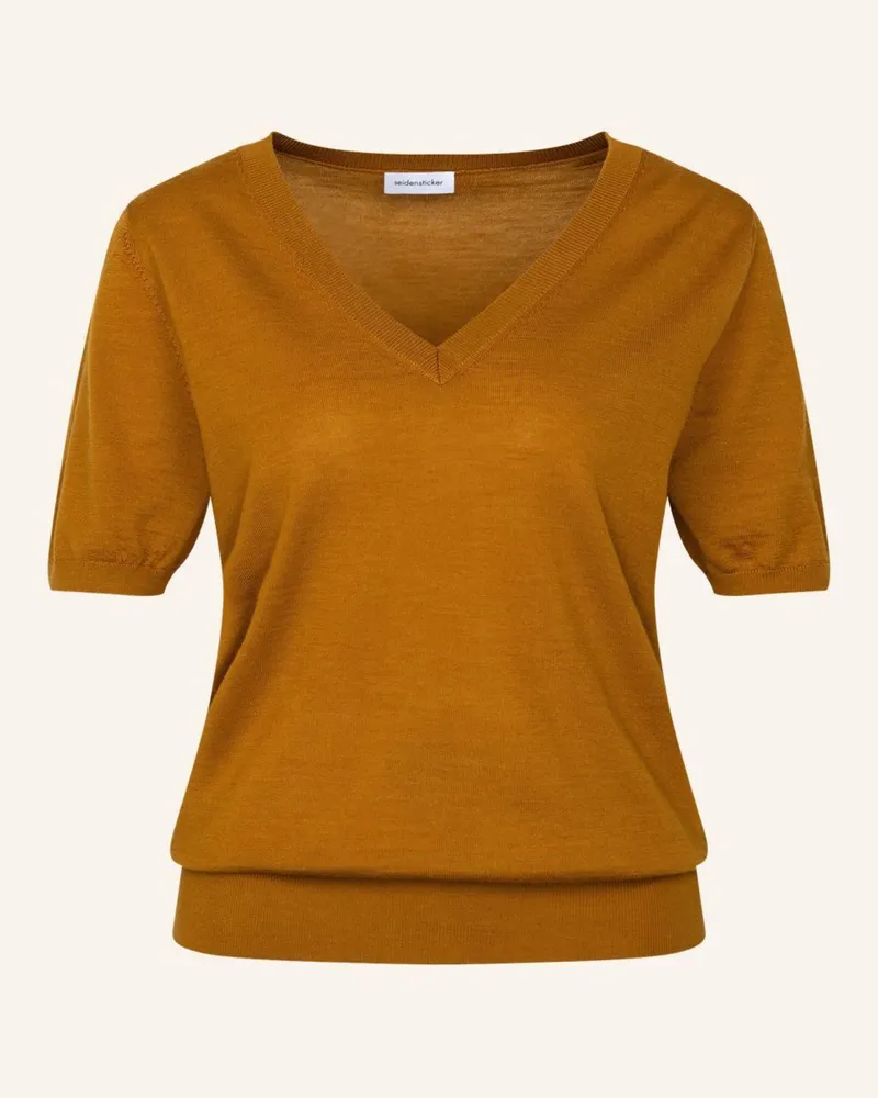 Seidensticker Sweater gelb Gelb