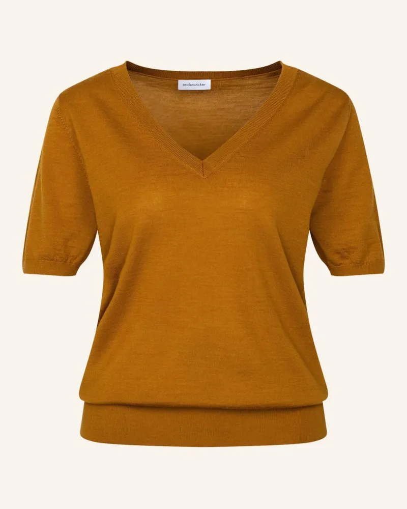 Seidensticker Sweater gelb Gelb