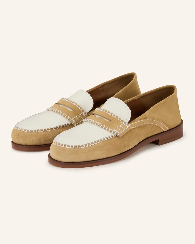 Claudie Pierlot Penny-Loafer braun Camel