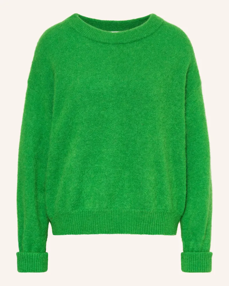 American Vintage Pullover VITOW mit Alpaka Grün