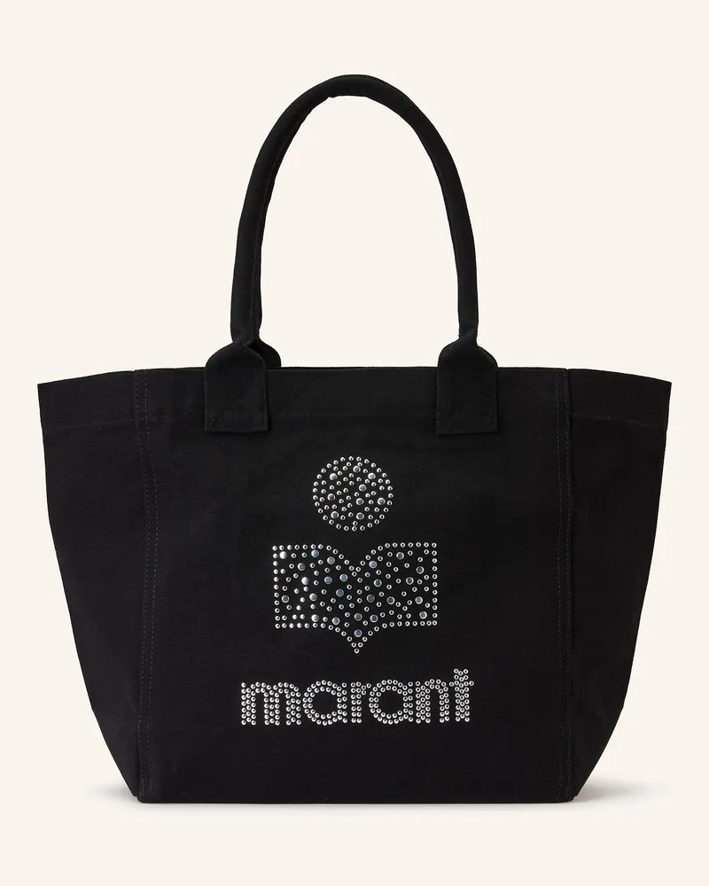 Isabel Marant Shopper YENKY mit Nieten Schwarz