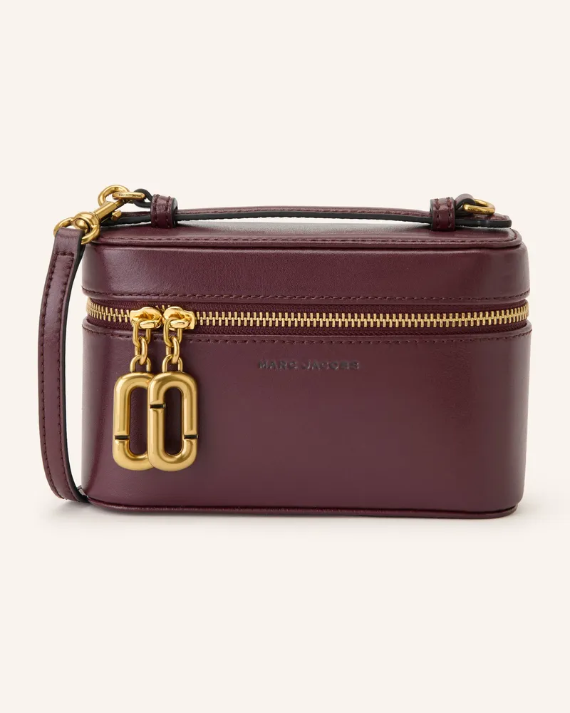 Marc Jacobs Kosmetiktasche The Scene Vanty Bag rot Dunkelrot