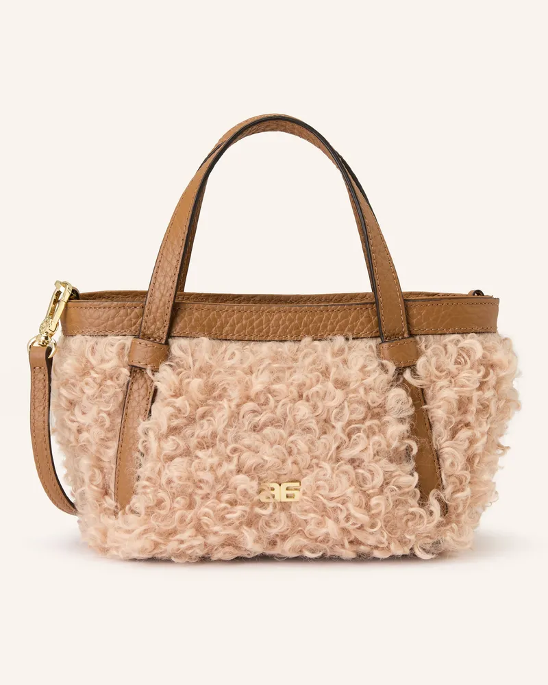 Abro Umhängetasche COSMO MINI Beige