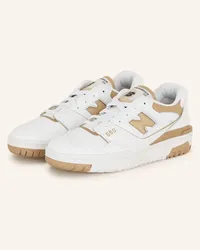 New Balance Sneaker 550 - WEISS/ CAMEL Weiss