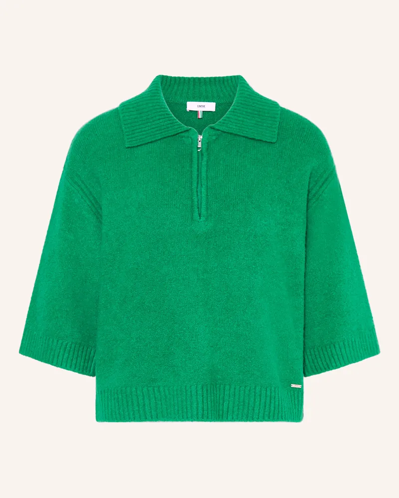 cinque Strick-Poloshirt Cizola gruen Grün