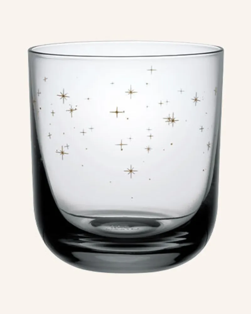 Villeroy & Boch Wasserglas, Set 2tlg WINTER GLOW Grau