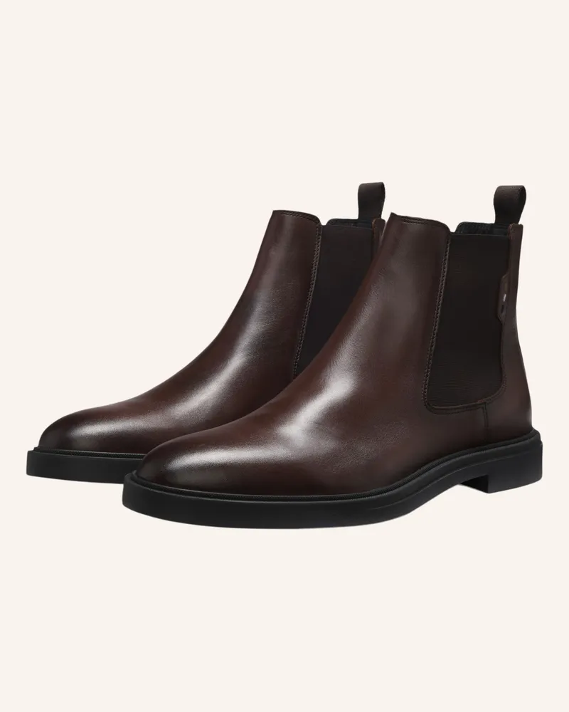HUGO BOSS Stiefel CALEV_CHEB_LTFB Dunkelbraun